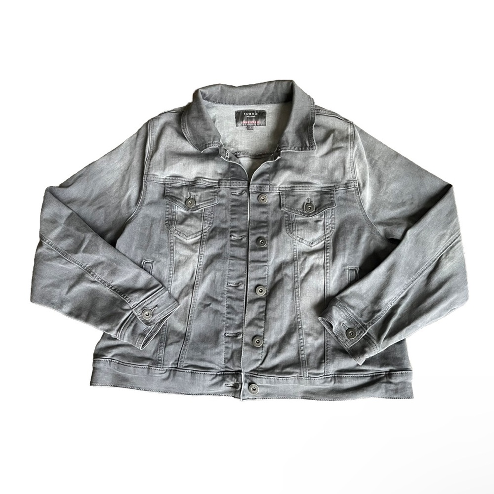 Torrid Gray Jean Jacket